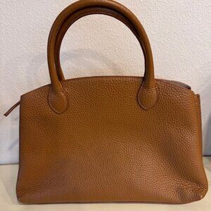 Iacucci Pebbled Leather Handbag made in Italy
